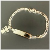 Silhouette Silver Bracelet for Kids