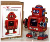 Retro Robot Wind-Up Collectible