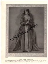 Theatrical Treasures: 1925 Adele Klaer as Tilburina Original Print