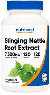 NettleMax 7500 - Natural Dietary Supplement with 120 Capsules