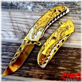 Golden Dragon Forge Pocket Knife