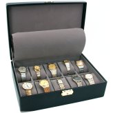 Ebony Watch and Jewelry Organizer