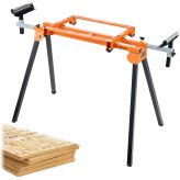 Sturdy Saw Stand with Sliding Rail