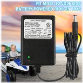 PowerUp Cruiser: 12V Battery Charger for Ride-On Cars