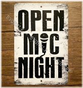 Creative Night Spot Metal Plaque