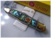 Abalone Whittler Pocket Knife