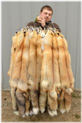 Western Red Fox Winter Pelt - Medium Grade