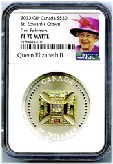 Regal Canadian Silver Gilt Proof Coin