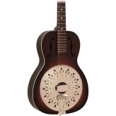 Brown Burst Resonator Guitar by Recording King