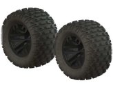 Fortress Monster Truck Tire / Wheel Set