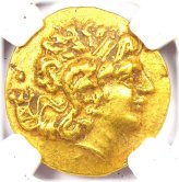Mithradates VI Gold Stater - 120 BC Choice XF (EF)