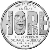 Dr. Pauli Murray American Women Quarters Set