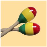 Professional Wooden Maracas - Authentic Sound and Quality