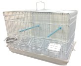 Aviary Haven Dual Compartment Bird Cage