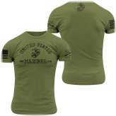 USMC Heritage Tee - Military Green