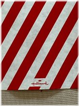 Vintage Hallmark Christmas Candy Cane Stripe Gift Wrap