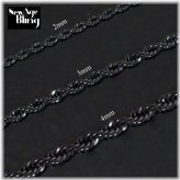 Midnight Twist Necklace