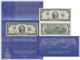 Atlanta District Star Note in BEP Independence Folder