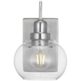 Halyn Brushed Nickel Wall Sconce