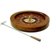 Wooden Deluxe Roulette Wheel