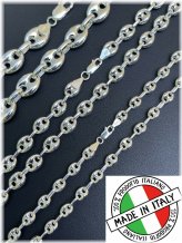 Silver Mariner Link Necklace