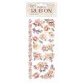 Eternal Rose Rub-On Transfer