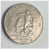 World Cup Soccer Commemorative Coin from Mexico's History