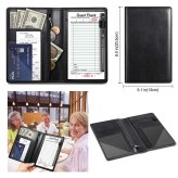 Zippered Organizer Book for Restaurant Staff