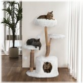 Natural Branch Cat Condo with 3 Platforms