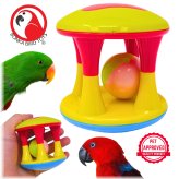 Feathered Fun Rattler Ball Toy