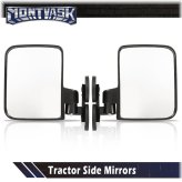 Rubber Coated Magnetic Tractor Mirrors Pair for Kubota BX and John Deere 1025r