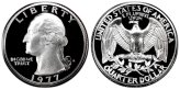 1977 S Gem Proof Washington Quarter