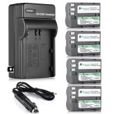 PowerPro EN-EL3e Battery & Charger Kit for Nikon Cameras