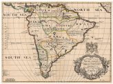 Vintage South American Map - 1700s Historical Wall Art