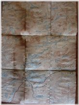 Racquette Lake Topographic Linen Map