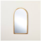 Brass Arch Wall Mirror