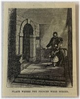 Royal Resting Grounds at the Tower of London Engraving
