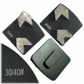 Diamond Grit Metal Scraper Grinder Segment