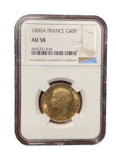 French Emperor Gold Coin, 1806