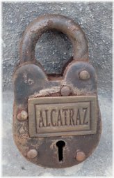 Alcatraz Lock and Key Set