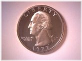 1977 S Proof Washington Quarter - Free Shipping