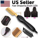 Smooth Glide Heat Comb for Hair and Beard Styling