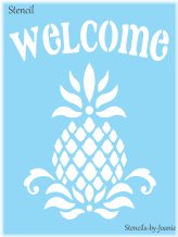 Pineapple Colonial Stencil Set