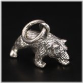 Grizzly Bear Animal Necklace Pendant