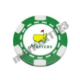 Augusta Green Magnetic Clay Poker Chip