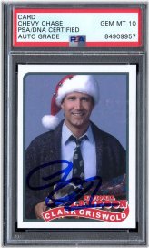 Clark Griswold Christmas Vacation Autographed Trading Card