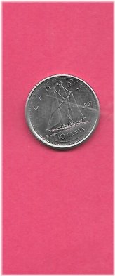 Canadian Modern Dime Coin
