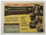 Classic Monster Movie Ad Clippings