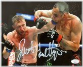 Gaethje vs. Ferguson Autographed Photo with JSA Certification