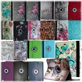 Rotating Leather Smart Stand Case for iPad 10.2 (9th, 8th, and 7th Generation)